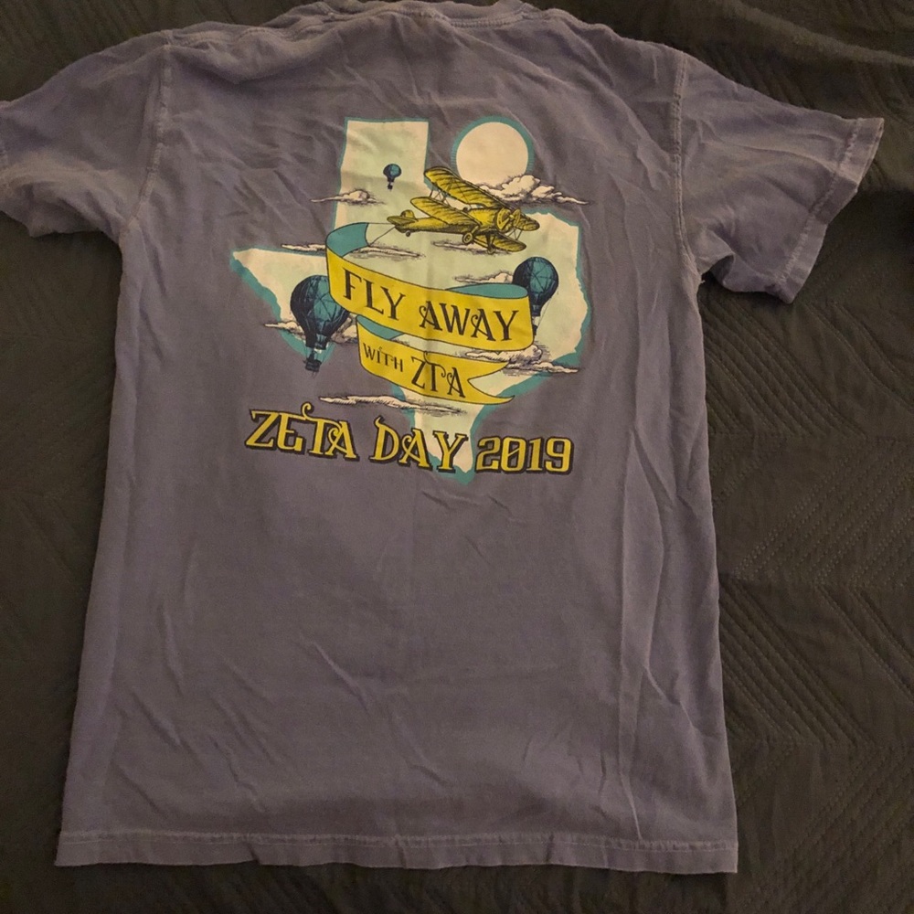 ZTA Zeta Day 2019 T shirt TEXAS